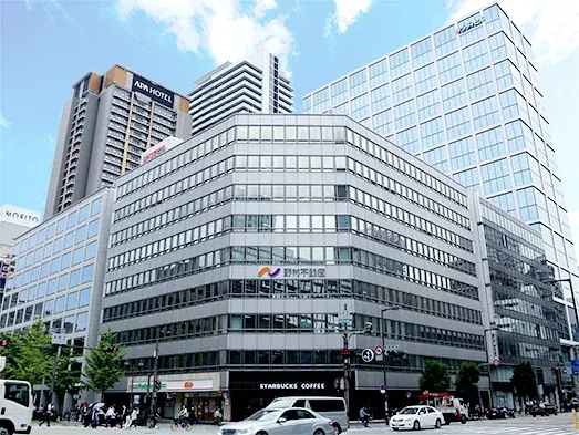 野村不動産御堂筋本町ビル｜外観｜billage 大阪本町 野村不動産御堂筋本町ビルのバーチャルオフィス