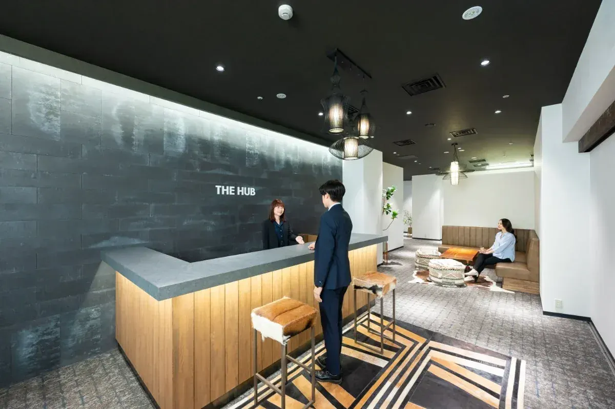 THE HUB 新宿ワシントン 有人フロント受付｜THE HUB（nex THE HUB） 新宿ワシントンのバーチャルオフィス