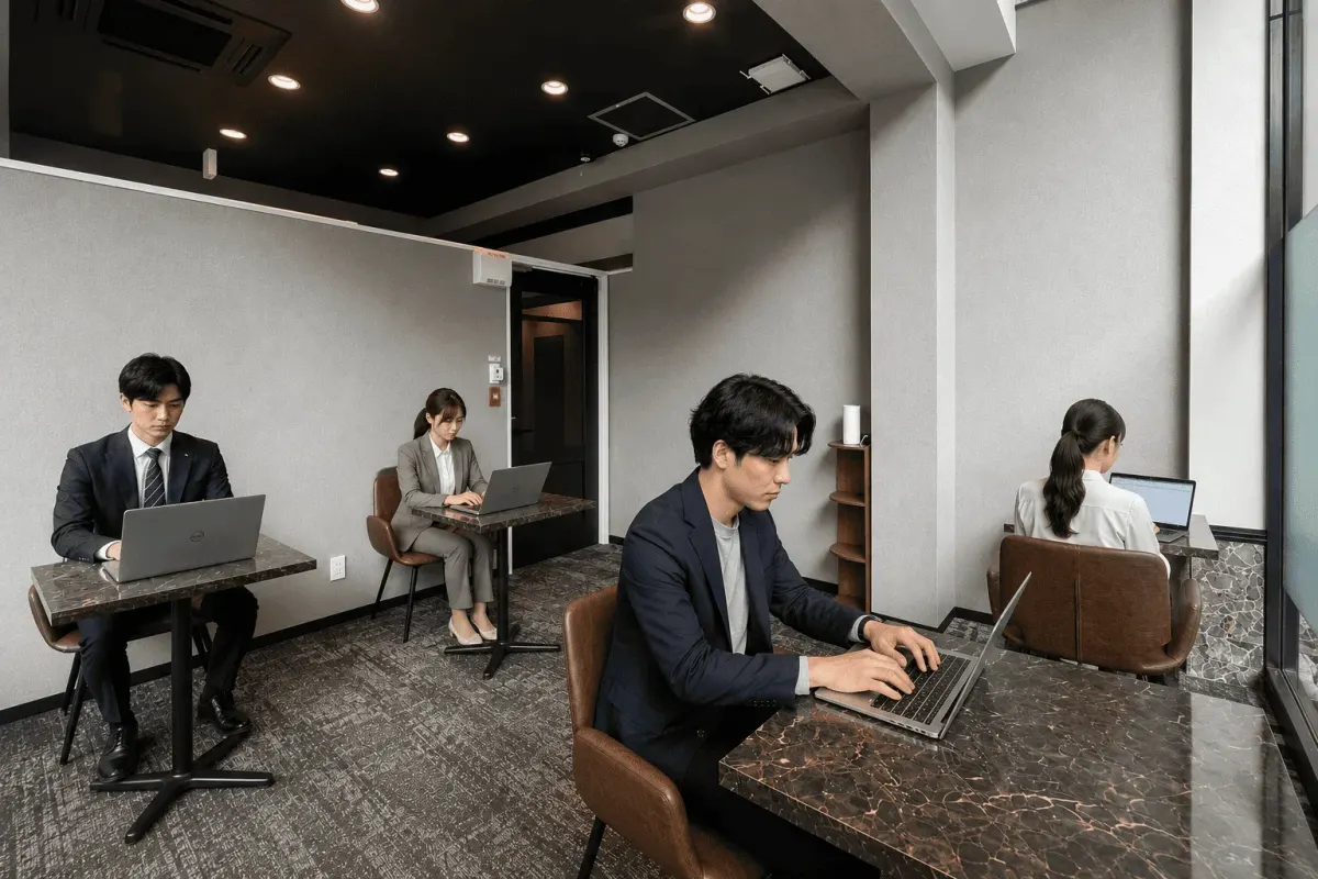 THE HUB 横浜関内 ラウンジ｜THE HUB（nex THE HUB） 横浜関内のバーチャルオフィス