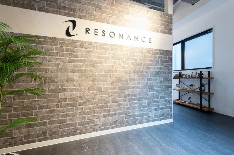 レゾナンスバーチャルオフィス恵比寿店内観 エントランス風景｜レゾナンス（RESONANCE） 恵比寿店のバーチャルオフィス